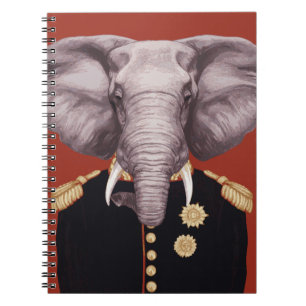 Kapitän Elephant Notizblock