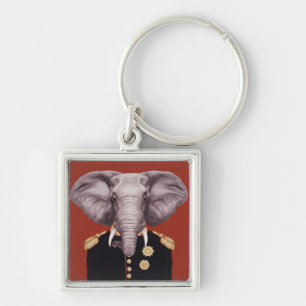 Kapitän Elephant Schlüsselanhänger