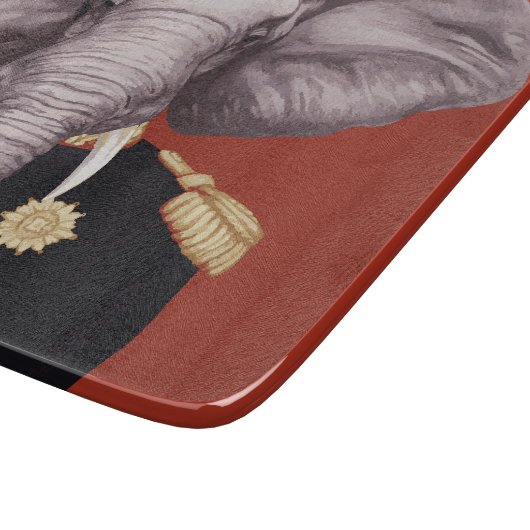 Kapitän Elephant Schneidebrett (Ecke)