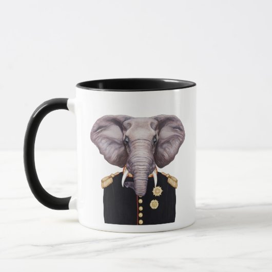 Kapitän Elephant Tasse (Links)