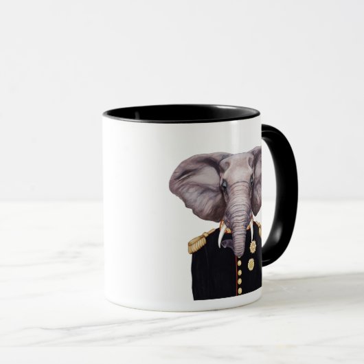 Kapitän Elephant Tasse (VorderseiteRechts)