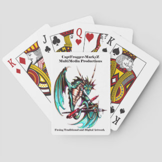 Kapitän Frogger-MarkyZMMP Logo Spielkarten