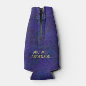 Kapitän Gold des Ankerboots | INDIVIDUELLE NAME Flaschenkühler (Rückseite)