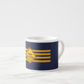 Kapitän Goldstreifen Espressotasse (Vorderseite Rechts)