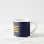 Kapitän Goldstreifen Espressotasse (Rechts)