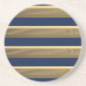 Kapitän Goldstreifen Getränkeuntersetzer (Vorne)