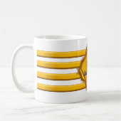 Kapitän Goldstreifen Kaffeetasse (Links)