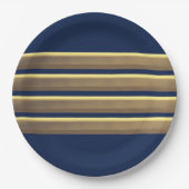 Kapitän Goldstreifen Pappteller (Vorderseite)