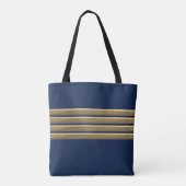 Kapitän Goldstreifen Tasche (Rückseite)