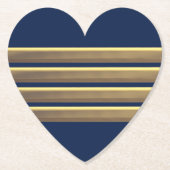 Kapitän Goldstreifen Untersetzer (Vorderseite)