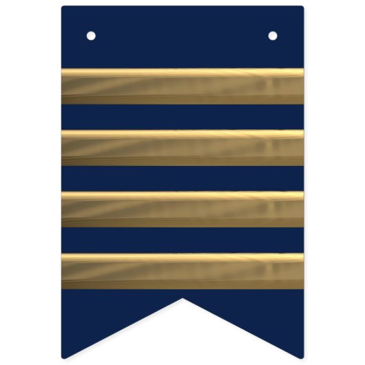 Kapitän Goldstreifen Wimpelkette (Zweite Fahne)