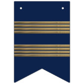 Kapitän Goldstreifen Wimpelkette (Zweite Fahne)