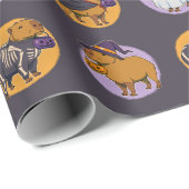 Kapitän Halloween Wrapping Paper Geschenkpapier (Rolleneckpunkt)