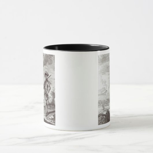 Kapitän Henry Morgan am Sack Tasse (Zentrum)