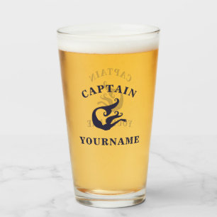 Kapitän Ihres Namens Mermaid Nautical Tumbler Gla