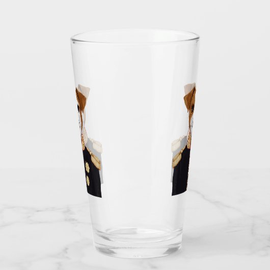 Kapitän Jack Russell Glas (Links)