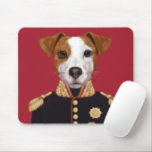 Kapitän Jack Russell Mousepad (Mit Mouse)