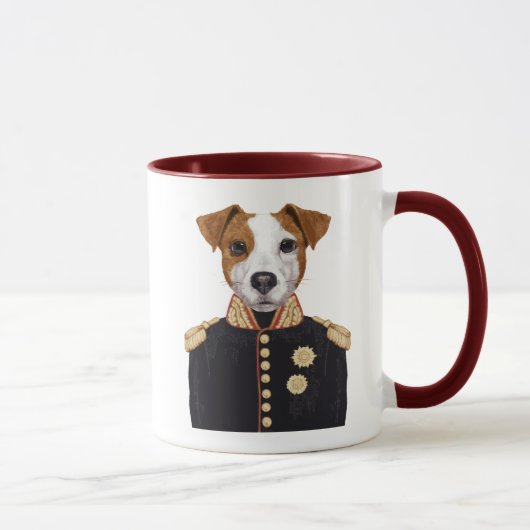 Kapitän Jack Russell Tasse (Rechts)
