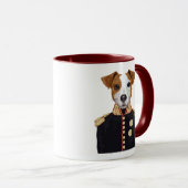Kapitän Jack Russell Tasse (VorderseiteRechts)