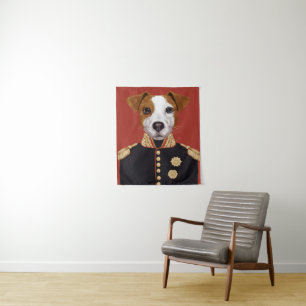 Kapitän Jack Russell Wandteppich