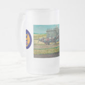 Kapitän Jack Swayze Mattglas Bierglas (Vorderseite Links)