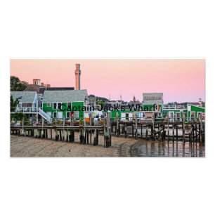 Kapitän Jacks Wharf - Provincetown, MA Fotodruck