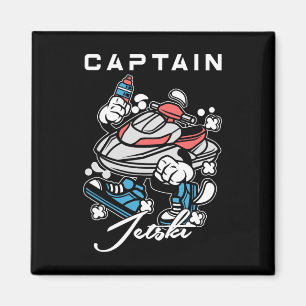 Kapitän Jet Ski Wasser Extremsport Jetski Jet Sk Magnet