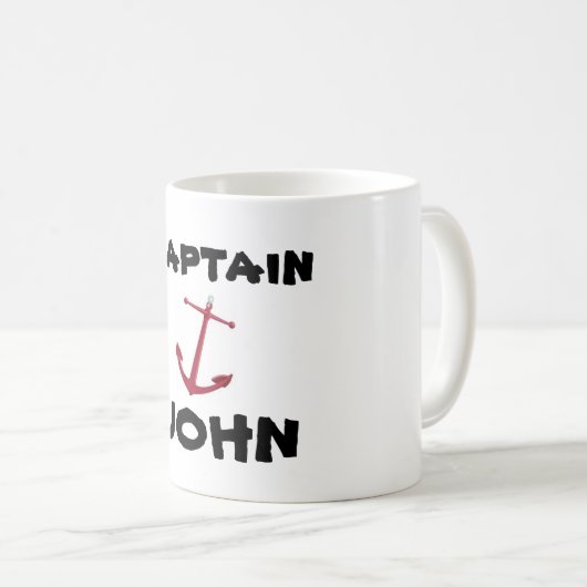 Kapitän, JOHN Kaffeetasse (VorderseiteRechts)