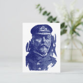 Kapitän John Smith, HMS Titanic Postkarte (Stehend Vorderseite)