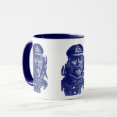 Kapitän John Smith, HMS Titanic Tasse (Vorderseite Links)