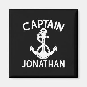 Kapitän Jonathan Bootsanker Yacht Segeln Schiff Magnet