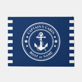 Kapitän Kabinenkabine Name Marine Fußmatte