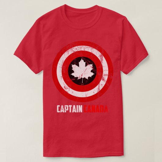 Kapitän Kanada T-Shirt (Design vorne)