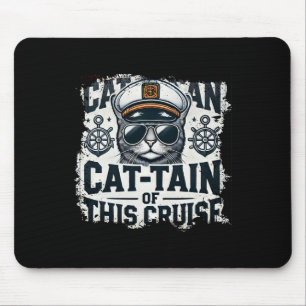 Kapitän Kat-tän Von Kreuzfahrtschiff Meer Urlaub K Mousepad