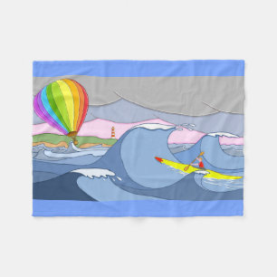 Kapitän Kayak und der Ballon Fleecedecke