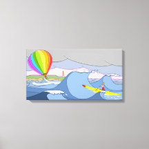 Kapitän Kayak und der Ballon