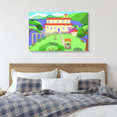 Kapitän Kayak's House Leinwanddruck (Insitu (Schlafzimmer))