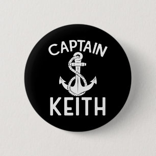 Kapitän Keith Boot Schiff Anker Bootfahren Yacht Button