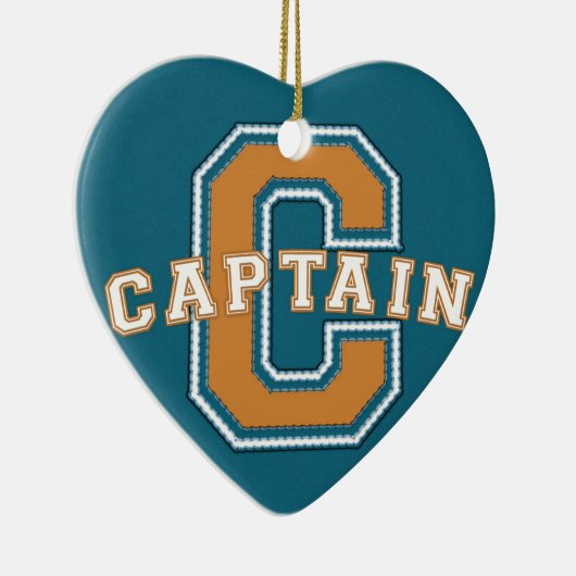 Kapitän Keramikornament (Rechts)