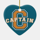 Kapitän Keramikornament (Hinten)