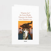 Kapitän Löwe, Piraten-Katze u. Karte (Rückseite)