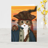 Kapitän Löwe, Piraten-Katze u. Karte (Gelbe Blume)