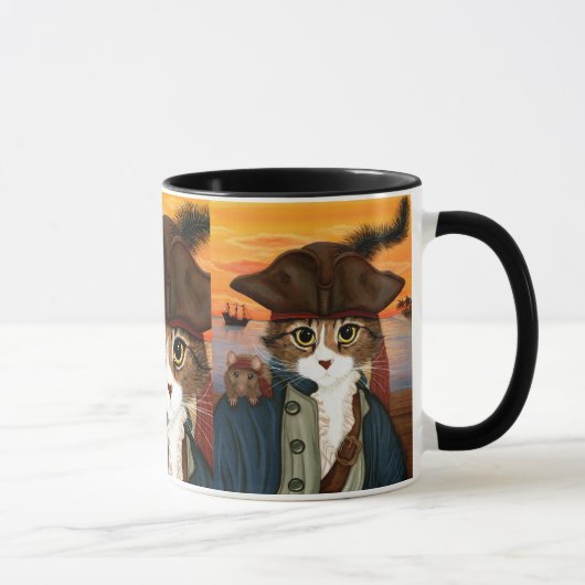 Kapitän Löwe, Piraten-Katze u. Tasse (Rechts)