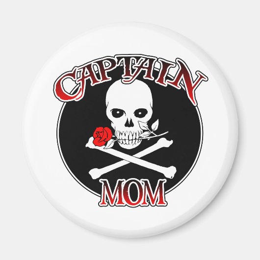 Kapitän-Mama (Rose)Magnet Magnet (Vorne)