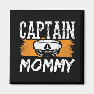 Kapitän Mami Boot Jacht Crew Schiff Mutti Mama Magnet
