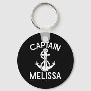 Kapitän Melissa Schiff Bootsanker Schlüsselanhänger