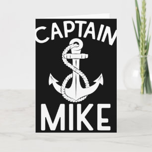 Kapitän Mike Yacht Boot Schiff Boot Anker  Karte