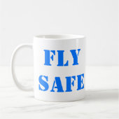 Kapitän Moonbeam TASSE "FLY SAFE" (Links)