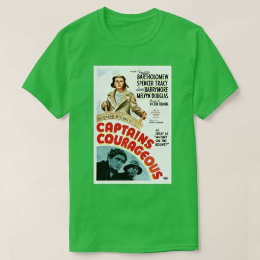 Kapitän mutig Victor Fleming 4 T-Shirt (Design vorne)