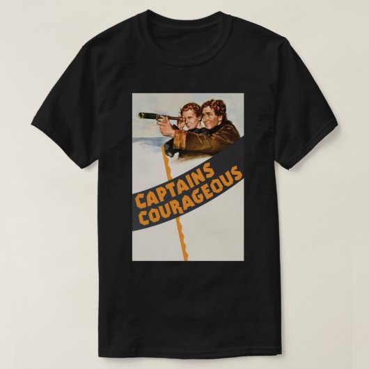 Kapitän mutig Victor Fleming 5 T-Shirt (Design vorne)